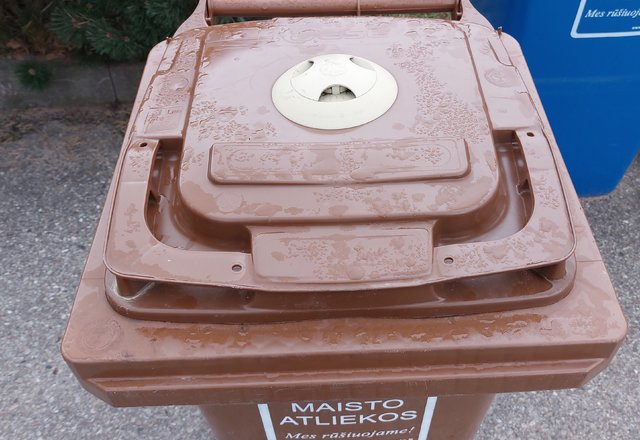 Reikia naujo maisto atliekų konteinerio filtro? Kreipkitės į rūšiavimo centrą 