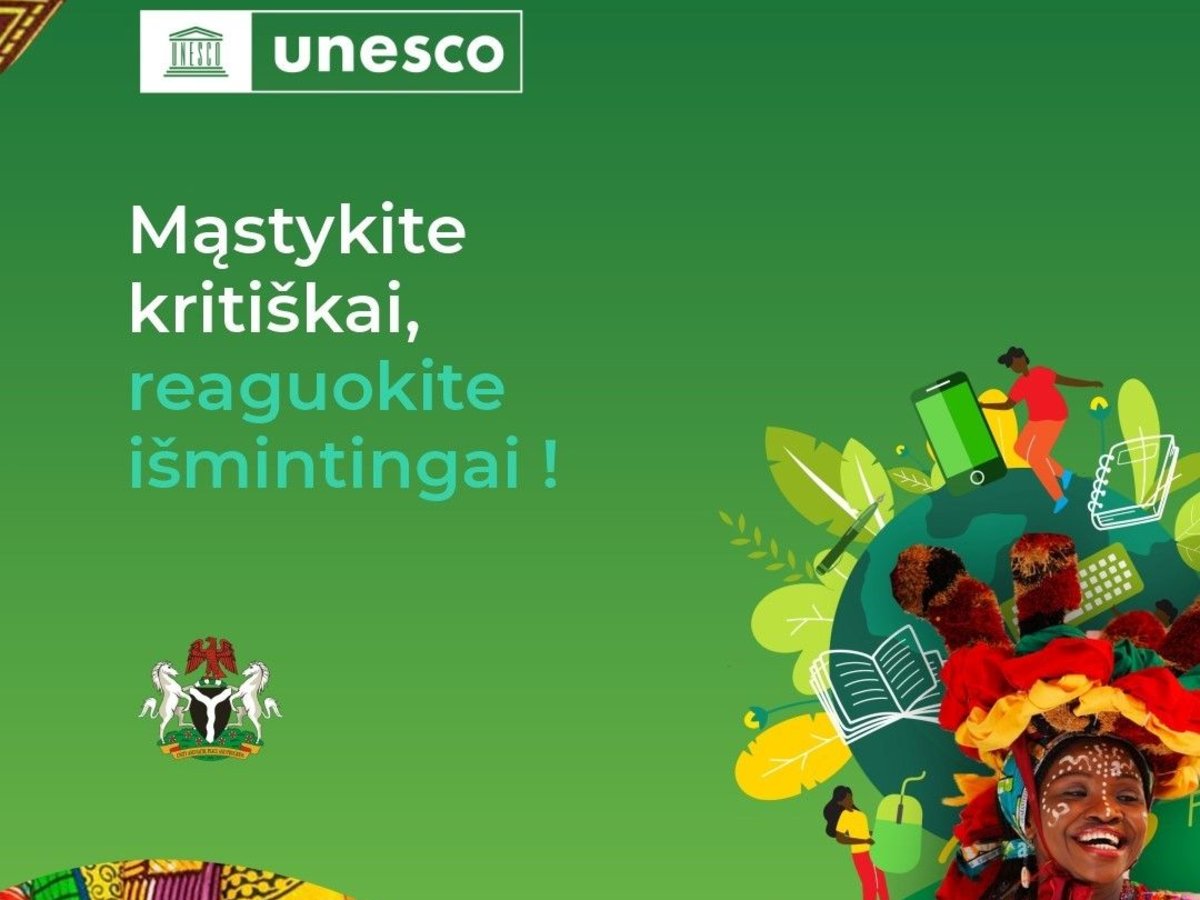Spalio 24–31 dienomis Lietuvoje vyks Pasaulinė medijų ir informacinio raštingumo savaitė