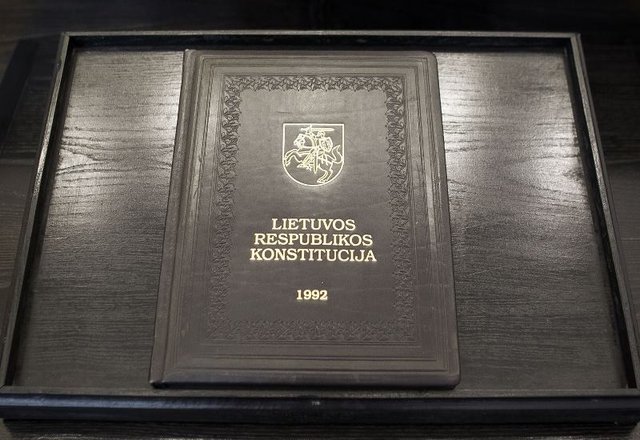 Sveikinimas Konstitucijos dienos proga