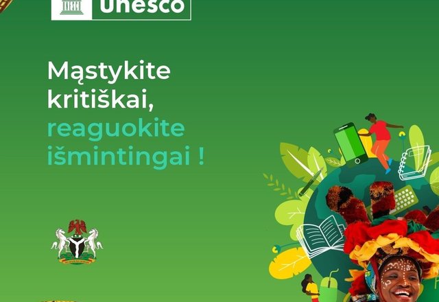 Spalio 24–31 dienomis Lietuvoje vyks Pasaulinė medijų ir informacinio raštingumo savaitė