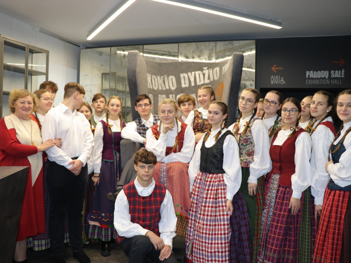 Konferencijos metu pristatyta Laisvės kovų muziejaus sukurta edukacinė programa „Mokykimės...