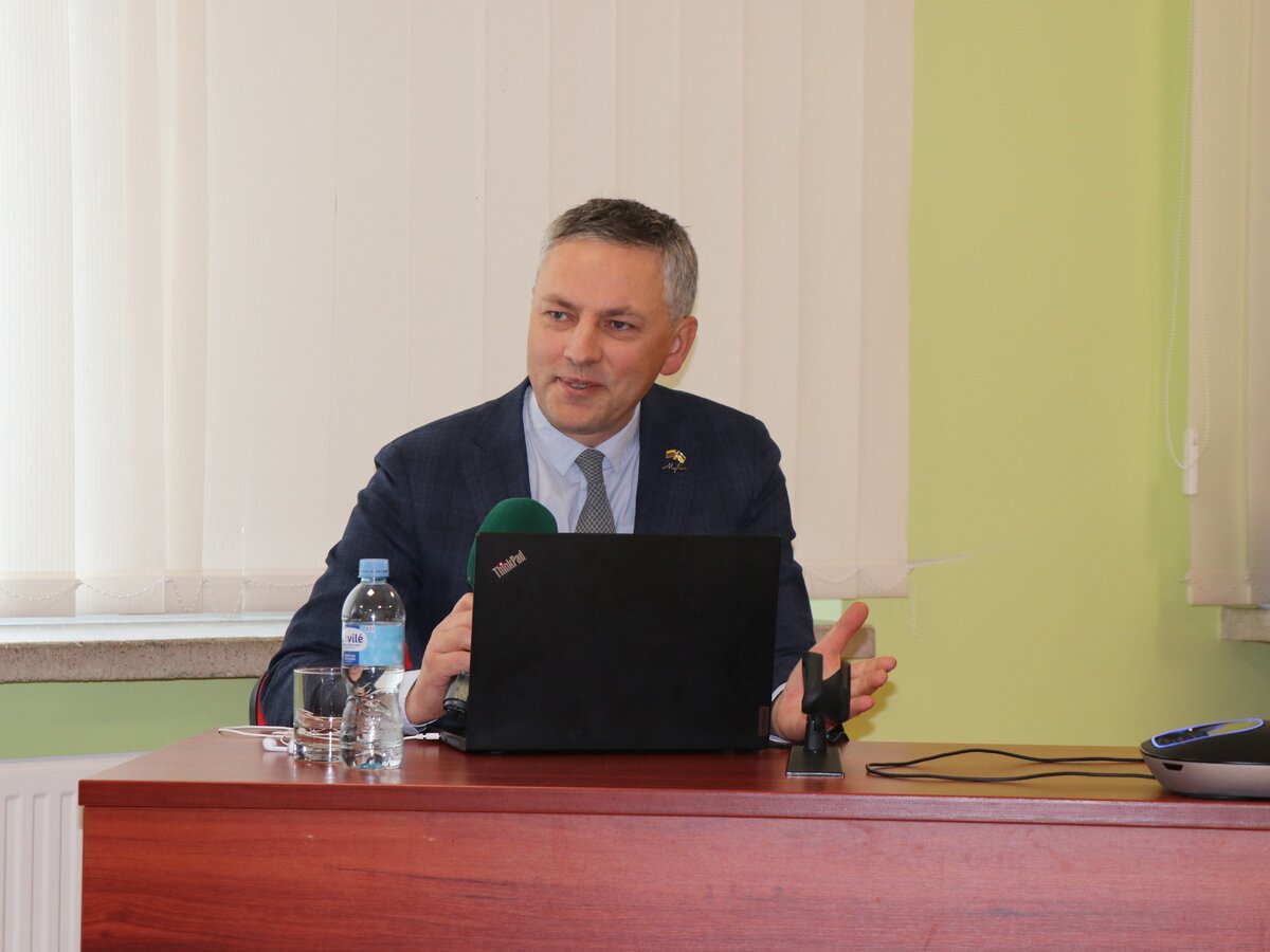 Demokratų sąjungos „Vardan Lietuvos“ pirmininko pavaduotojas Vytautas BAKAS: „Netenkame žmonių,...