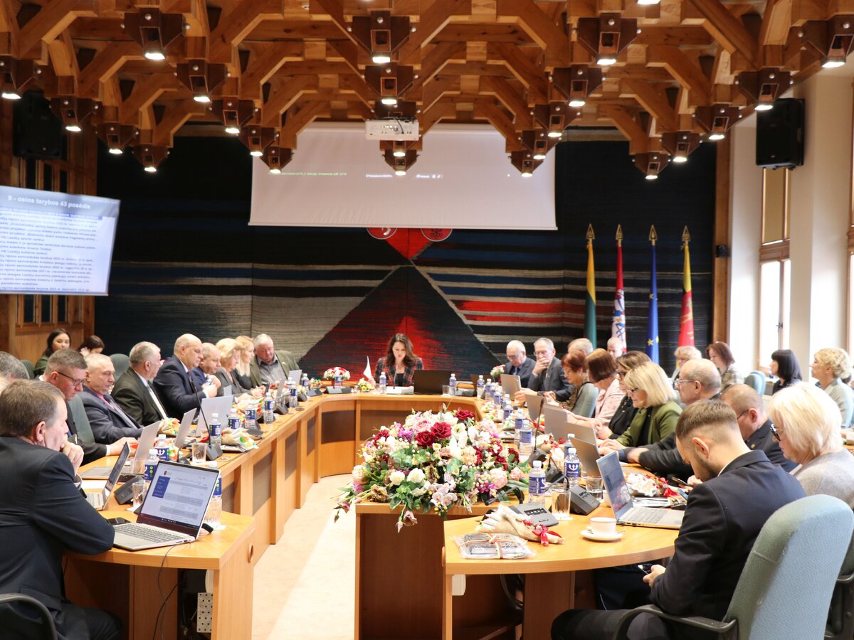 Tarybos posėdyje patvirtintos svarbios rajonui 2023 metų biudžeto investicijos