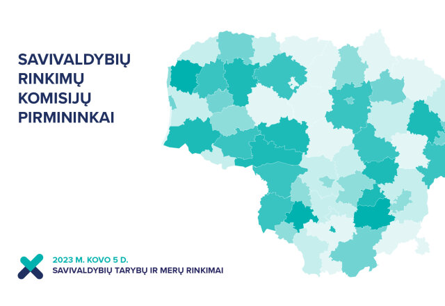 Patvirtinta savivaldybių rinkimų komisijų sudėtis 2023 m. rinkimams 