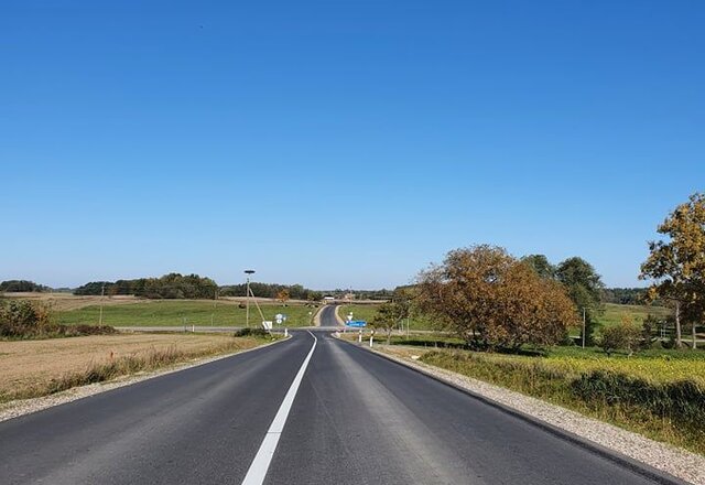 Atsinaujins dar 3 kilometrai kelio dangos Lazdijų rajone