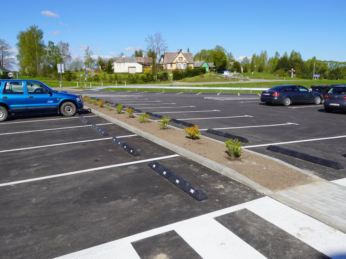 UAB „Daugesta“  žodį ištesėjo – automobilių aikštelės rekonstrukcijos darbai baigti iki Motinos...
