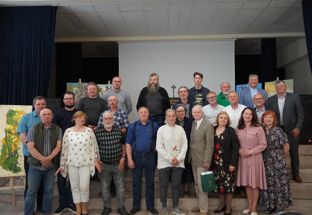 Nuaidėjo tarptautinis menininkų pleneras „Veisiejų pavasaris 2023“: liko nuostabūs darbai,...