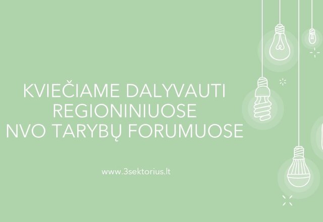 Kviečiame dalyvauti Alytaus regiono NVO forume