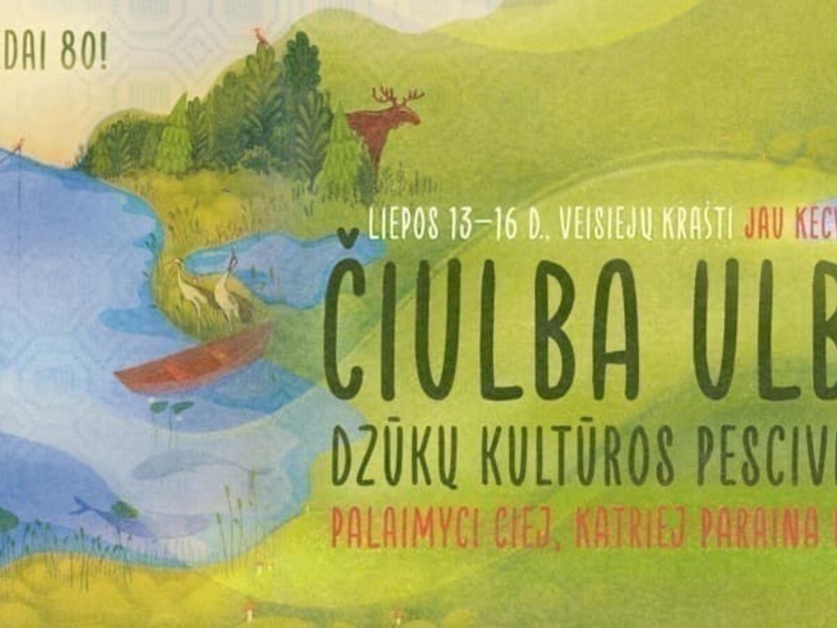 Dzūkų kultūros festivalis „Čiulba ulba“ kviečia nerti į Veisiejų krašto ežerus!