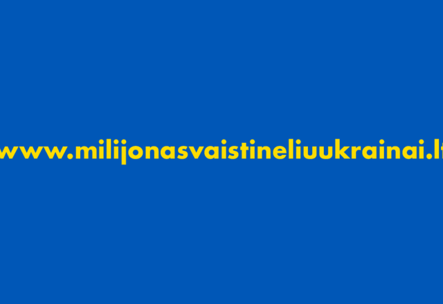 Pilietinė akcija „Milijonas vaistinėlių Ukrainai“