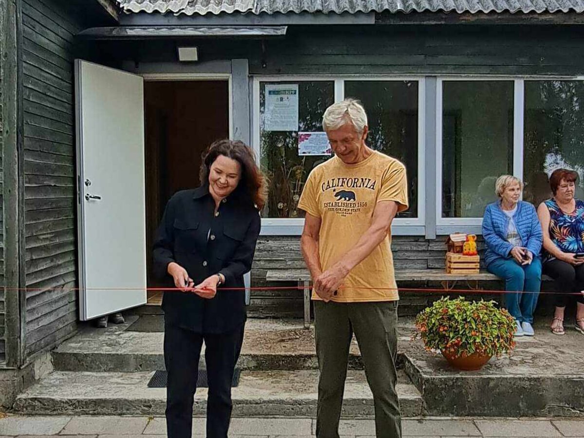 Žemaitkiemyje duris atvėrė bendruomenės namai