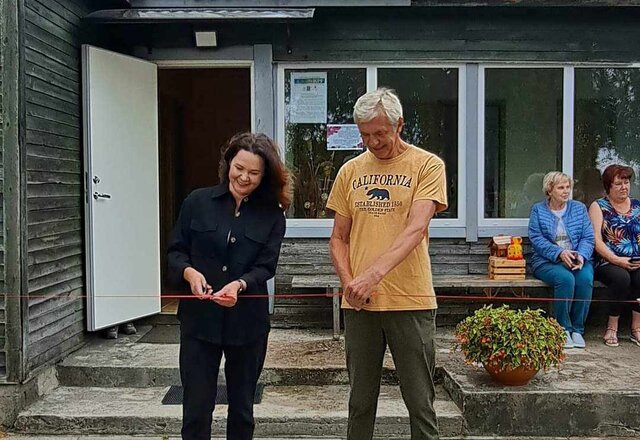 Žemaitkiemyje duris atvėrė bendruomenės namai