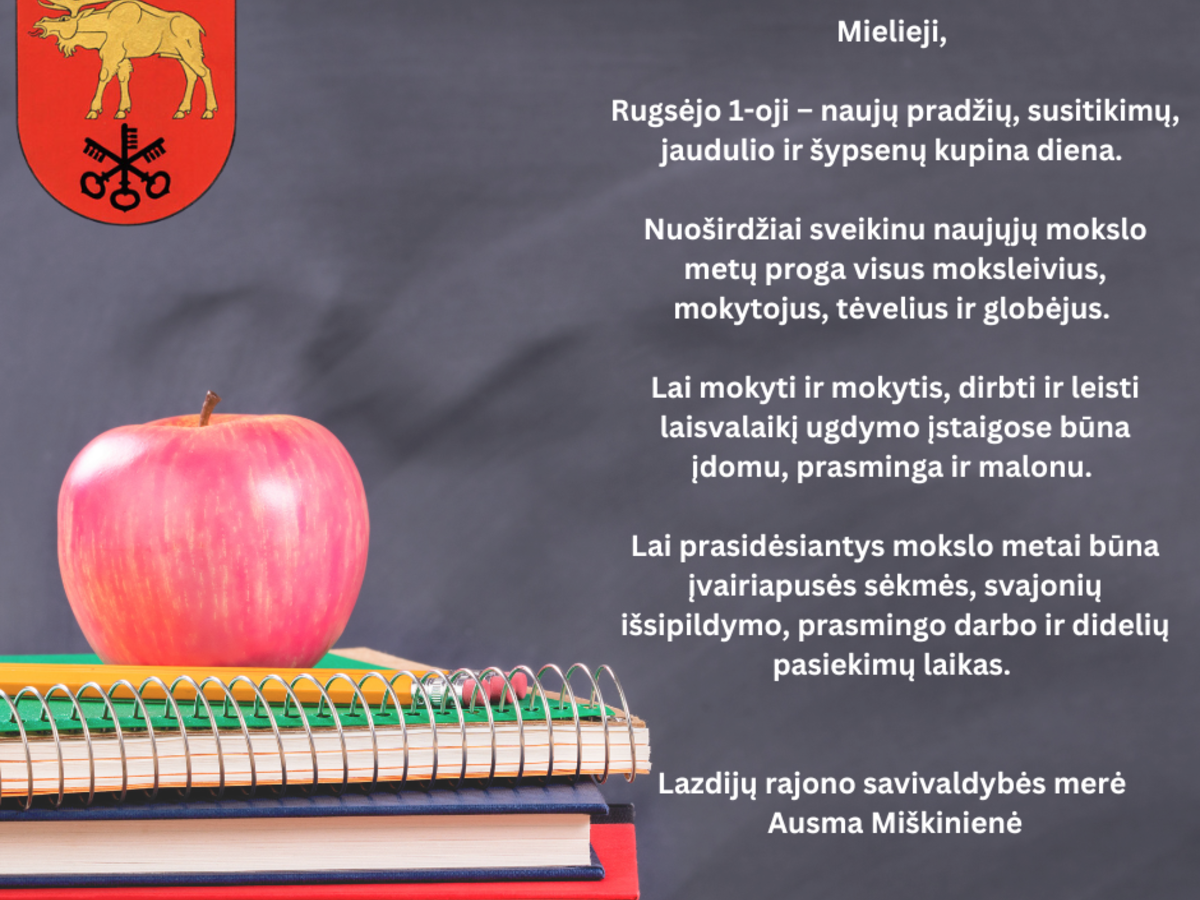 Su Mokslo ir žinių diena!
