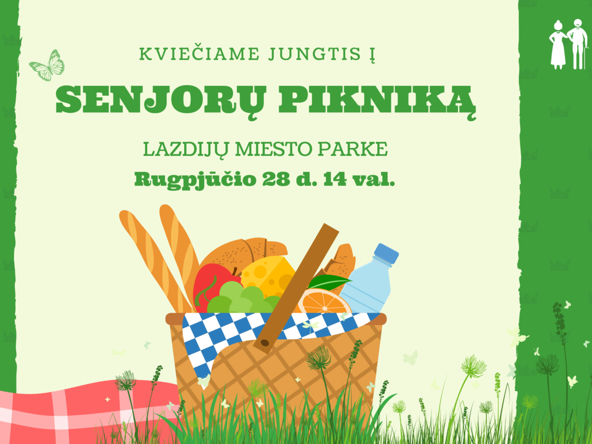 Kviečia į senjorų pikniką