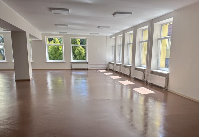 Šeštokų mokyklos valgykloje – remonto darbai