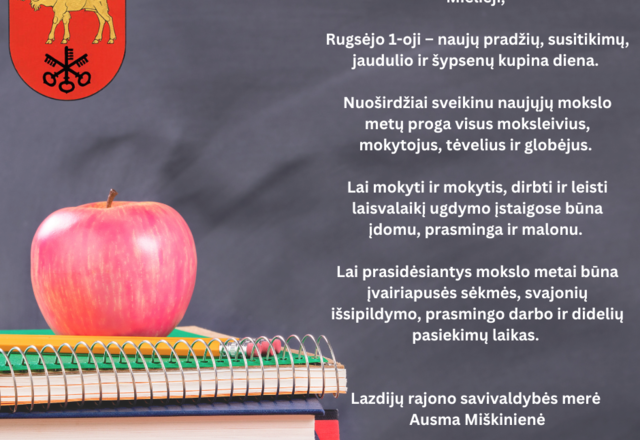 Su Mokslo ir žinių diena!