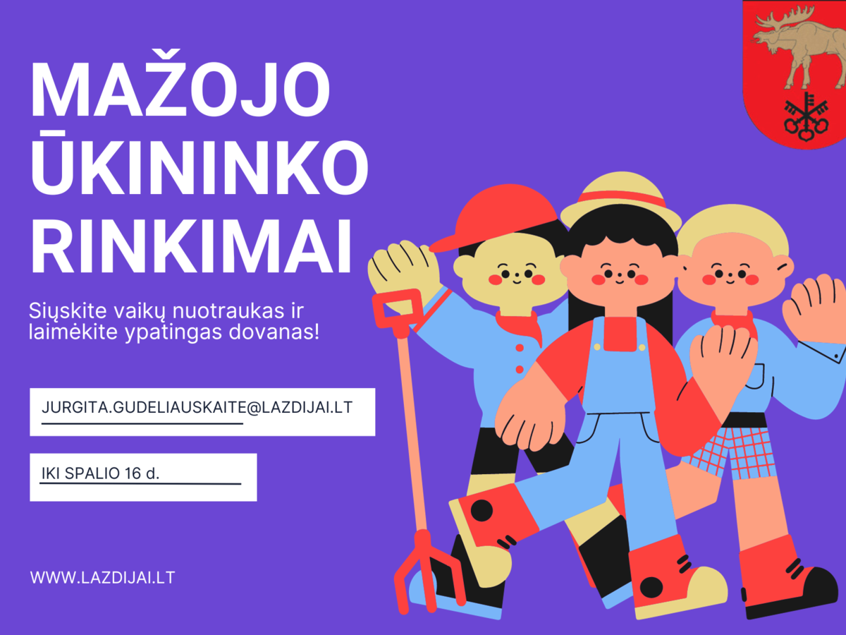 Nuotraukų konkursas „Mažasis ūkininkas“!