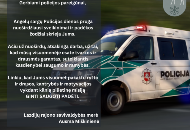 Su Policijos diena