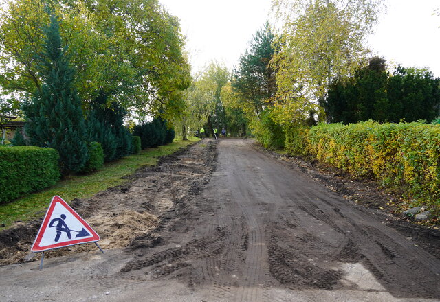 Šventežeryje – kelio remontas: asfalto danga ir naujas šaligatvis bus įrengti kelyje į mokyklą