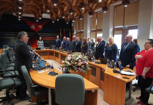 Tarybos sprendimuose – sveikatos priežiūros įstaigų reorganizacija, tarybos reglamento keitimas,...