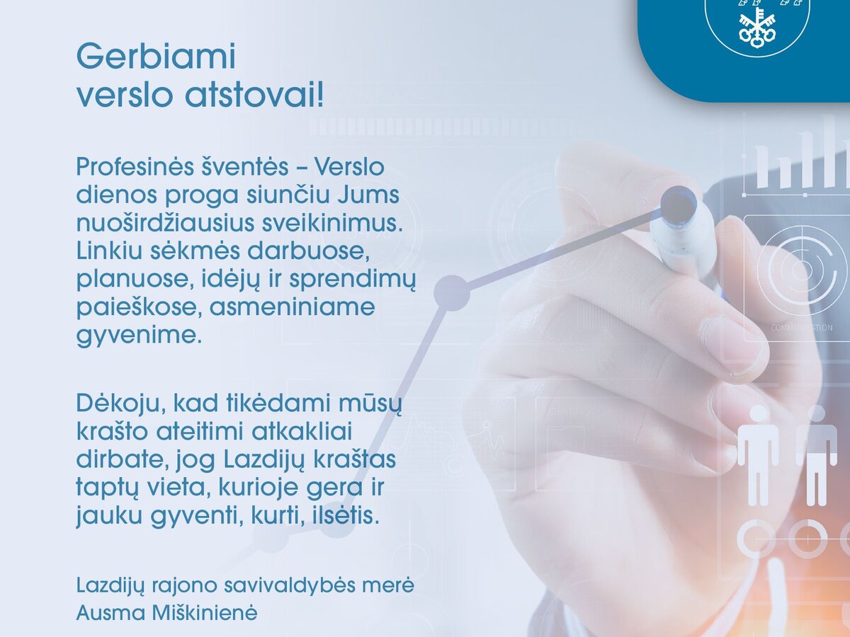 Sveikinimas Verslo dienos proga