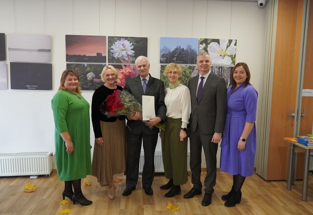 Kraštotyrininkui Albinui Jarmalai – pirmojo Lazdijų bibliotekininko Albino Andrulionio premija