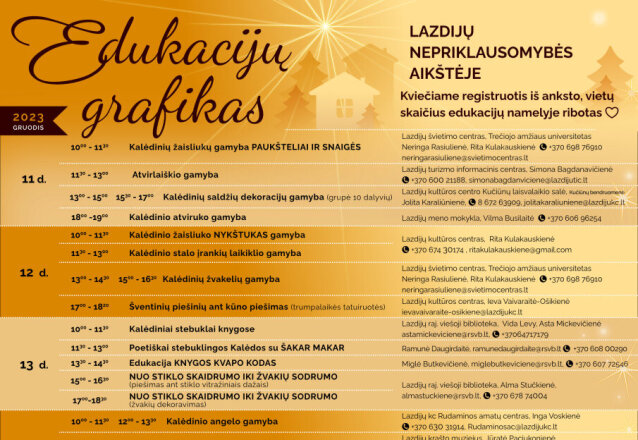 Džiugios žinios – Į Lazdijų Nepriklausomybės aikštę sugrįžta edukacijų namelis! 