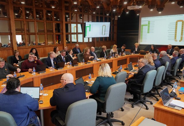 Savivaldybės taryboje: patvirtintas rajono 2024 metų biudžetas, pritarta planuojamiems didelės...