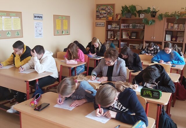 Nacionalinį diktantą rašė 189 savivaldybės gyventojai: 144 iš jų – moksleiviai