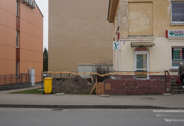 Daugiabučių renovacija: pirmasis namas šiemet – Seinų g. 3 Lazdijuose