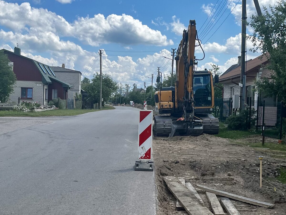 Šeštokuose Kovo 11-osios gatvėje – pradėti kapitalinio remonto darbai