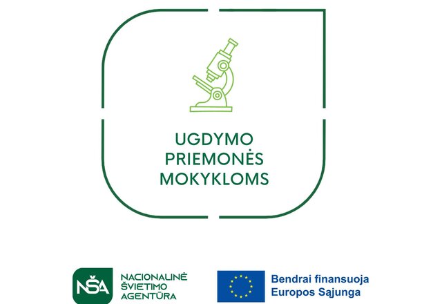 Startavo projektas „Ugdymo priemonės mokykloms“