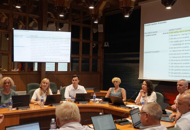 Taryba posėdyje pritarė didelės vertės „Interreg VI-A“ programos projektams