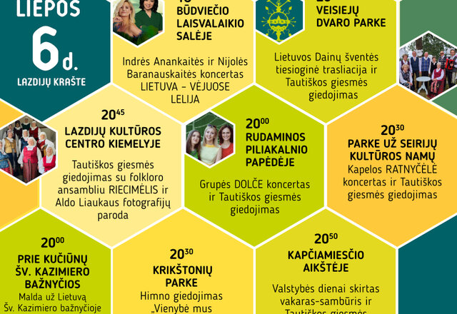 Valstybės dieną kviečiame į būrį: Tautišką giesmę giedokime vieningai!