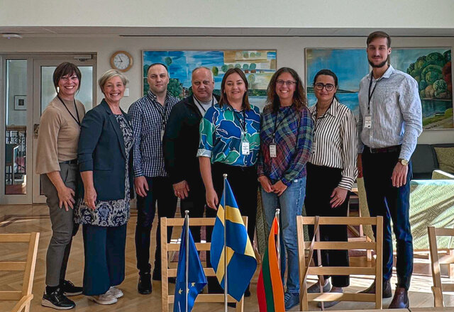Lazdijų rajono savivaldybės atstovai sėmėsi gerosios patirties Švedijoje
