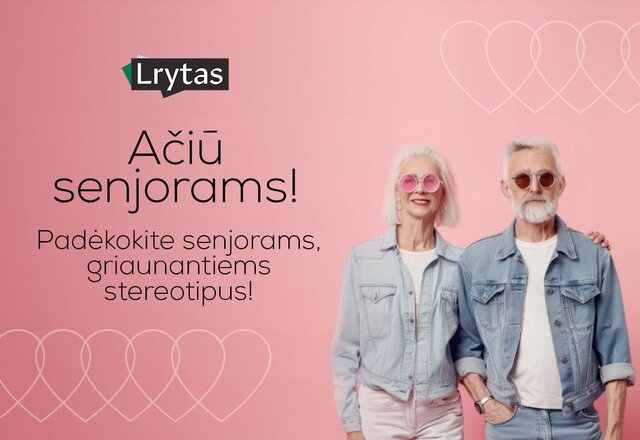 Lrytas kviečia registruoti savo bendruomenių senjorus – šviesuolius!