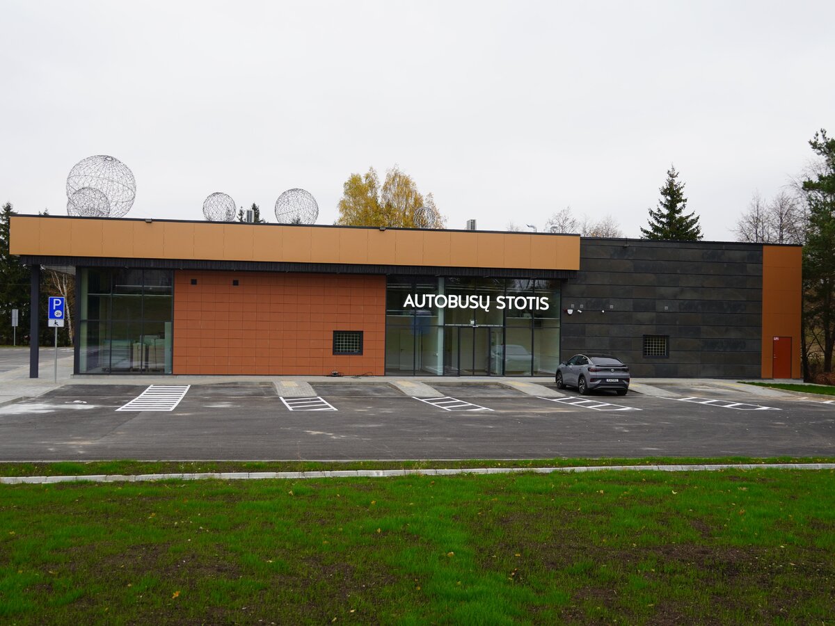 Lazdijuose atidaroma naujoji autobusų stotis: į atidarymą kviečiami visi