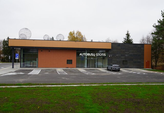 Lazdijuose atidaroma naujoji autobusų stotis: į atidarymą kviečiami visi