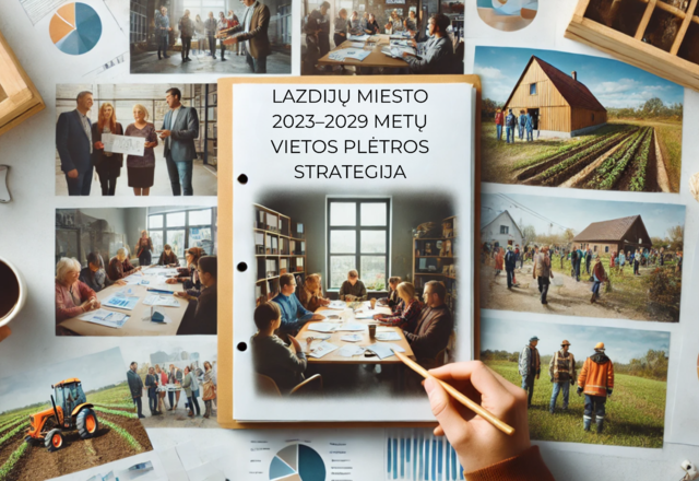 Pasirašyta finansavimo sutartis dėl Lazdijų miesto 2023–2029 metų vietos plėtros strategijos...