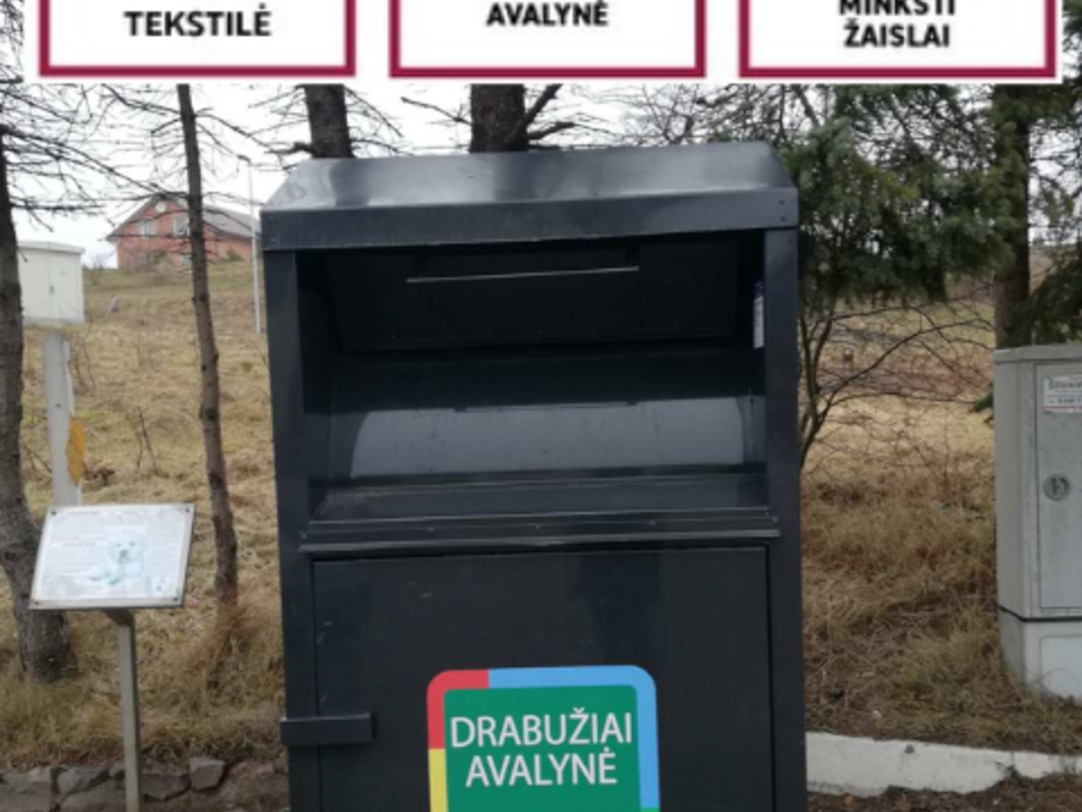 Priminimas: visos tekstilės atliekos turi būti renkamos atskirai