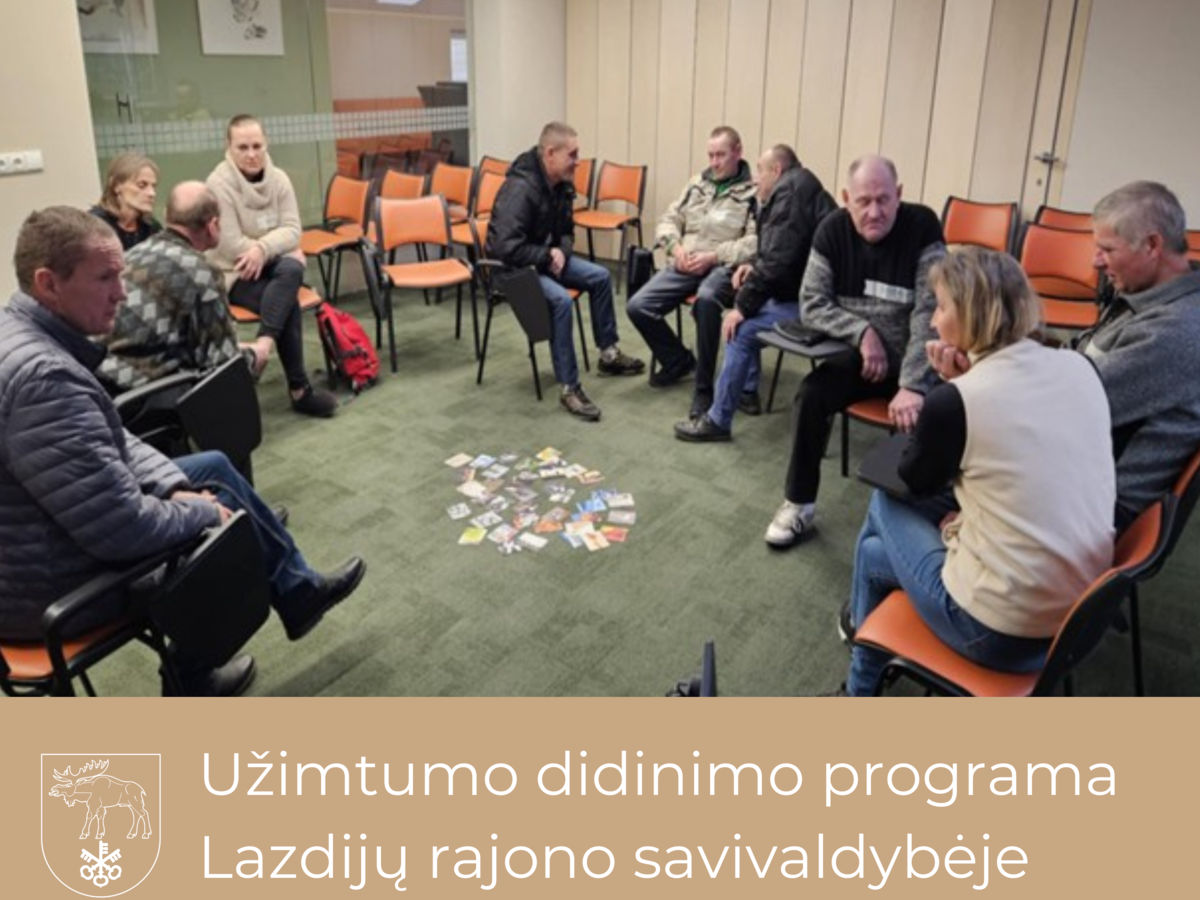Užimtumo didinimo programa Lazdijų rajono savivaldybėje