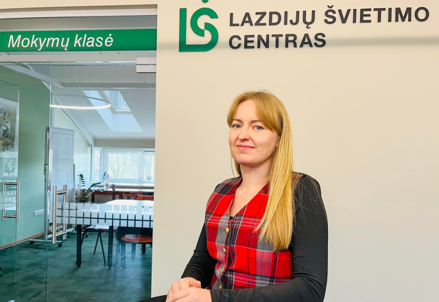 Lazdijų švietimo centre darbą pradėjo metodininkė Monika Vaikšnorienė
