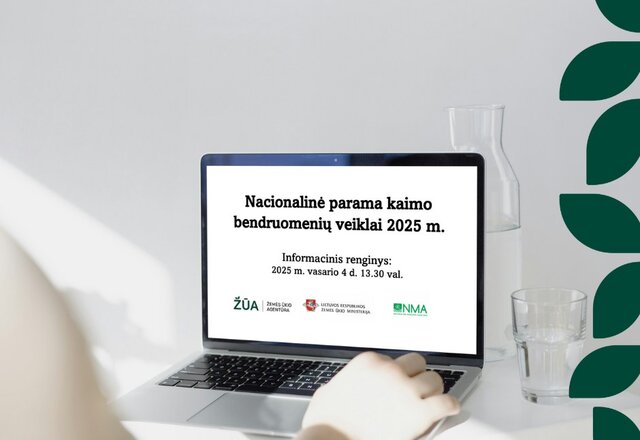 Žemės ūkio agentūra kviečia į informacinį renginį apie paramą kaimo bendruomenių veiklai
