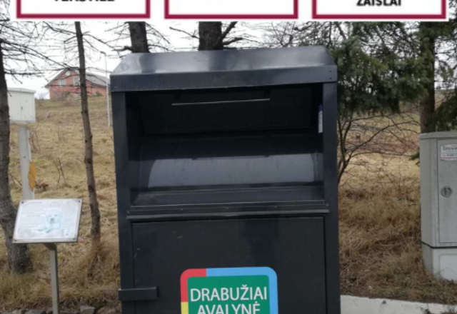 Priminimas: visos tekstilės atliekos turi būti renkamos atskirai