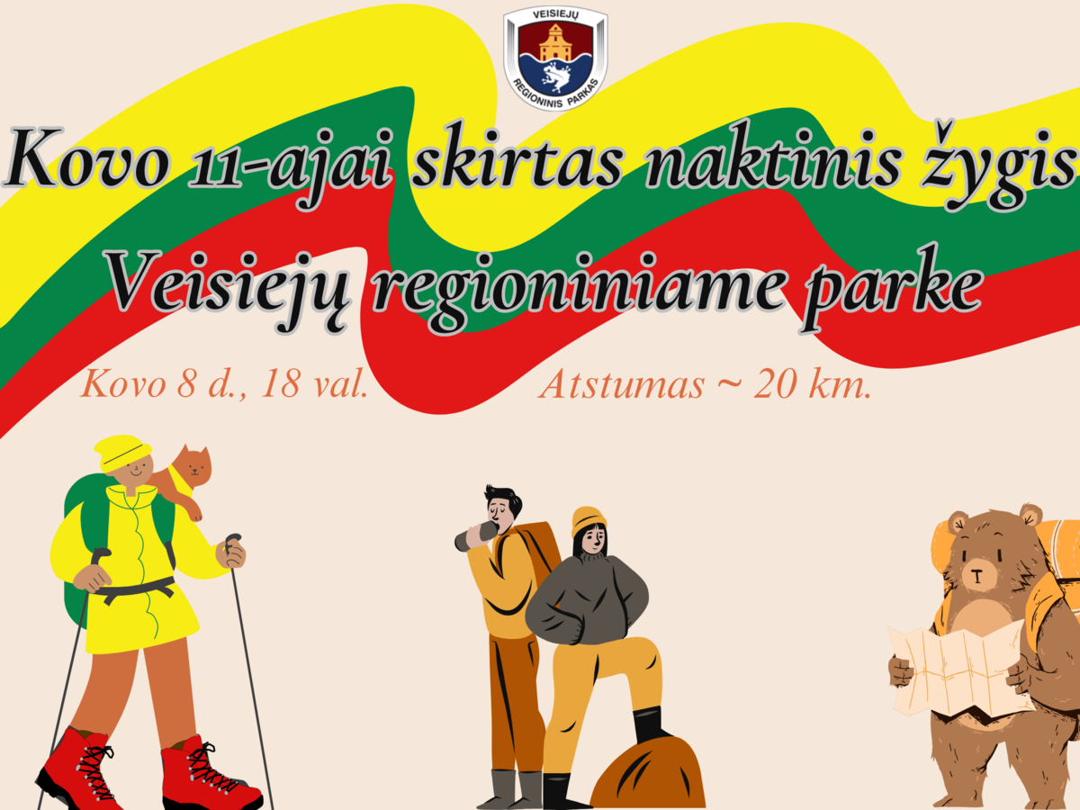 Kviečiame į žygį Veisiejų regioniniame parke!