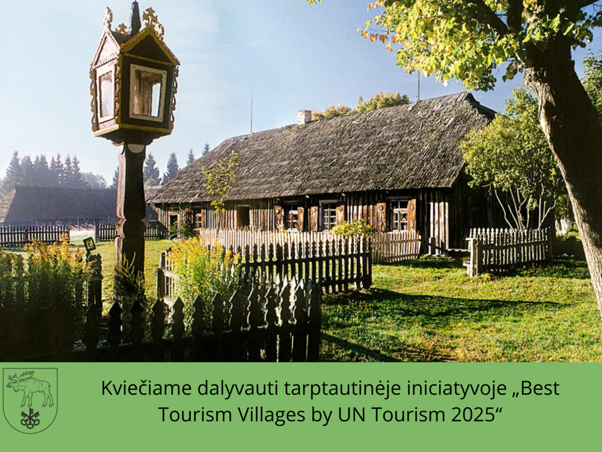 Tarptautinė iniciatyva „Best Tourism Villages 2025“: unikali galimybė kaimo turizmo plėtrai