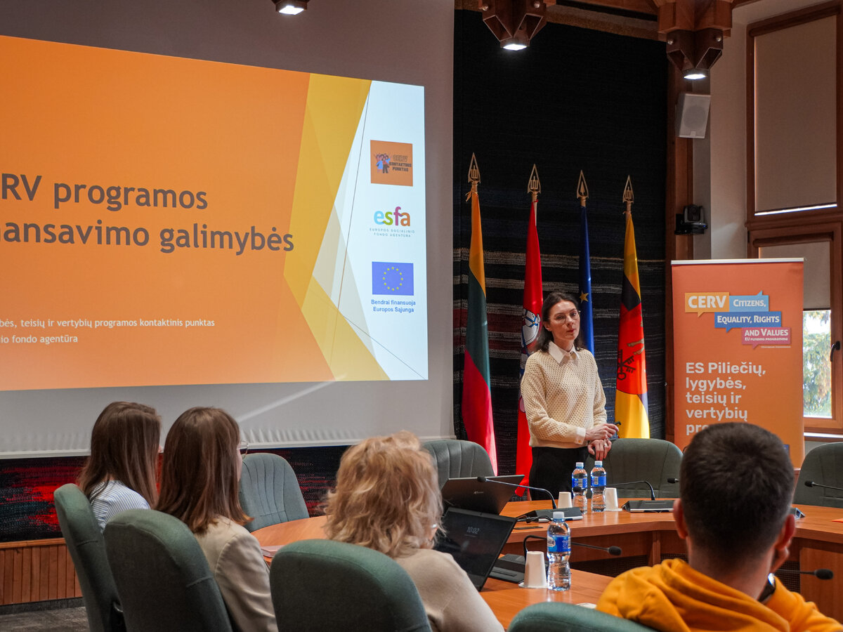 CERV informacinis renginys: programos pristatymas, paraiškų teikimo procedūros