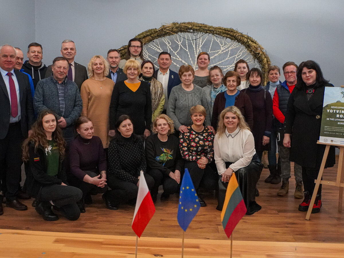 Projekto „Jotvingių kelio plėtra Lietuvos-Lenkijos pasienyje" pirmasis darbinis vizitas