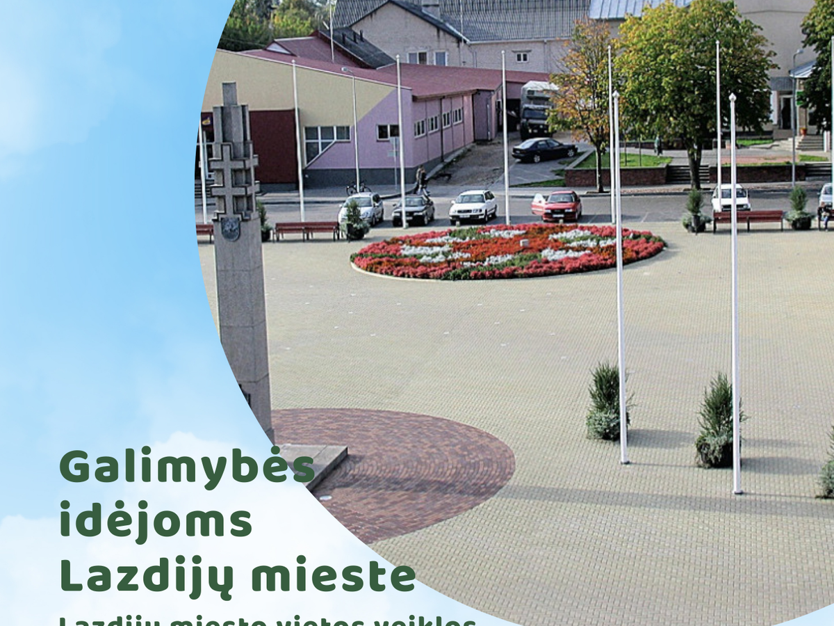 Lazdijų miesto vietos veiklos grupė kviečia potencialius pareiškėjus į mokymus ”Galimybės idėjoms...