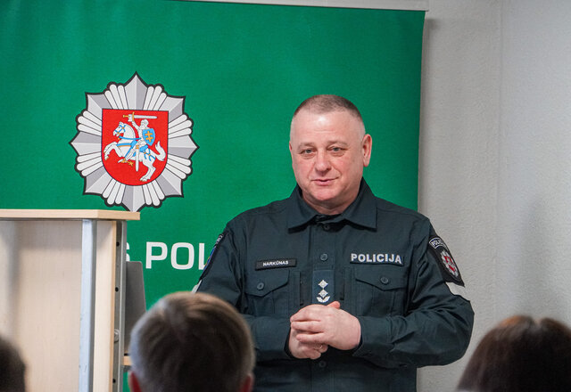 Lazdijų rajono policijos komisariato 2024 metų veiklos ataskaitinis susitikimas: padėkos žodžiai,...
